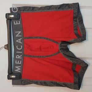 American Eagle Red and Gray Flex Briefs